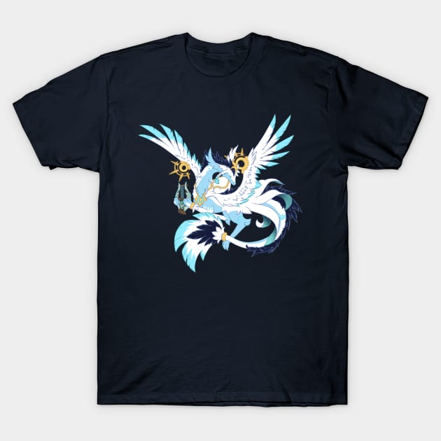 Barbatos Dragon T-Shirt by Chie